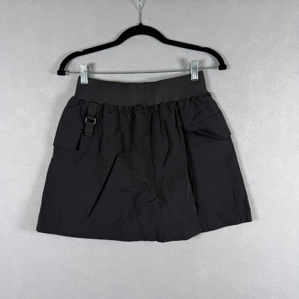 Halara Womens S Regular Skort Black Cargo Pockets Mini Skirt Activewear Gorpcore